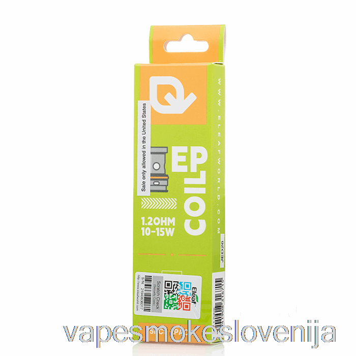 Vape Slovenija Eleaf Ep Nadomestne Tuljave 1,2 Ohm Ep Tuljave